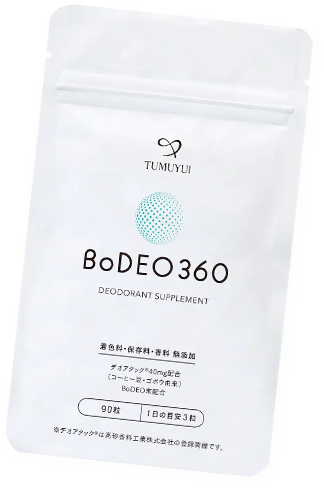 BoDEO360（ボデオサンロクマル）デオドラントサプリ イメージ写真